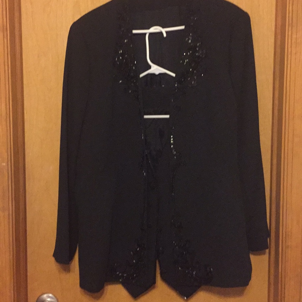 Two PieceTuxedo Set Jacket And Vest